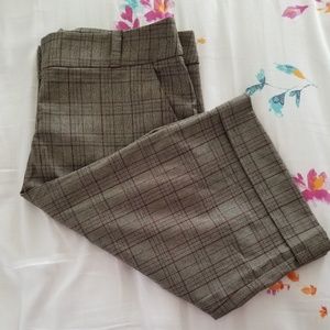 Bebe Plaid Cullotes